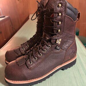 Mens Irish Setter 83826 Waterproof ASTM  Waterproof Logger Work Boots Size 8.5 D